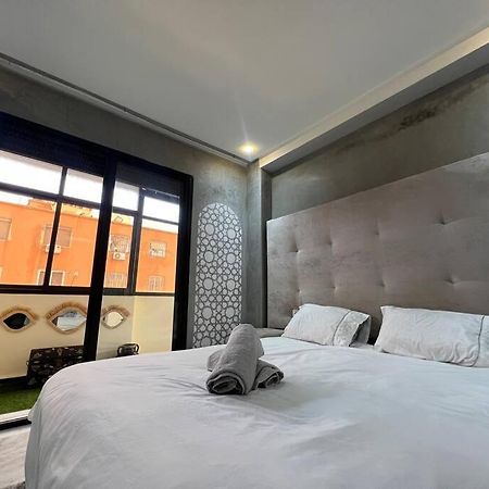Appartement Bien Situe A Gueliz Marrakesch Exterior foto